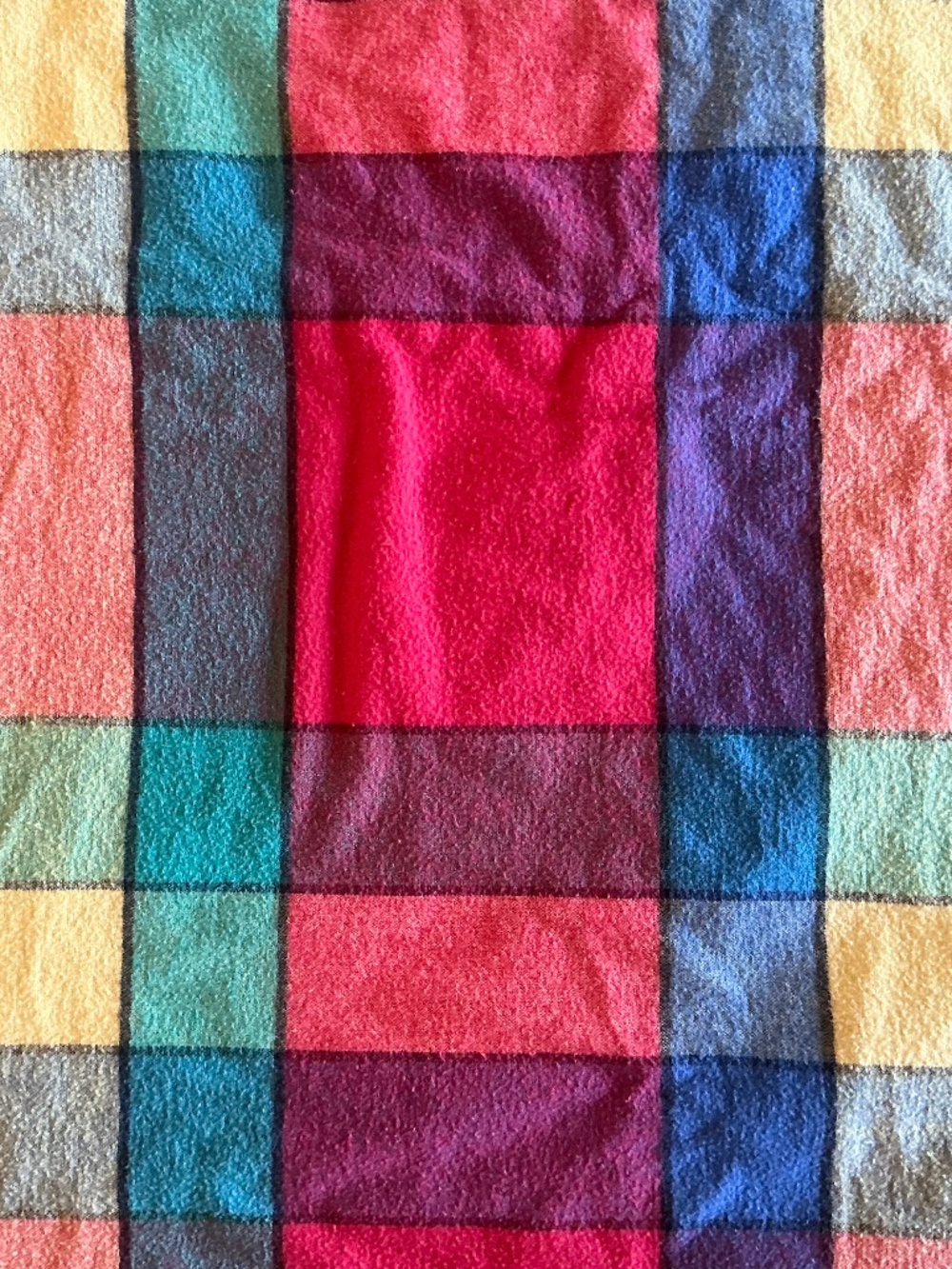Colorful Cotton flannel duvet cover 76” L x 82” W Twin?
